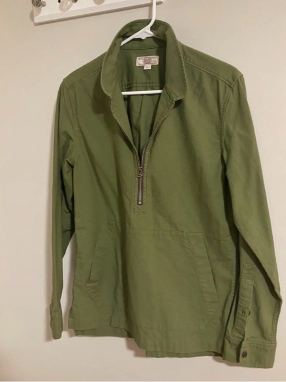 Wallace & Barnes green overshirt